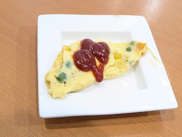 朝食バイキング（オムレツ）