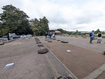 仙台城後（大広間跡）