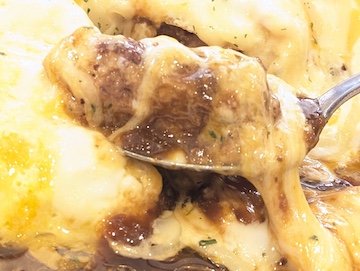 チーズオムデミハンバーグ定食（感想）