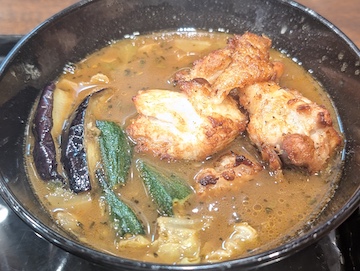 ローストチキンスープカレーについて