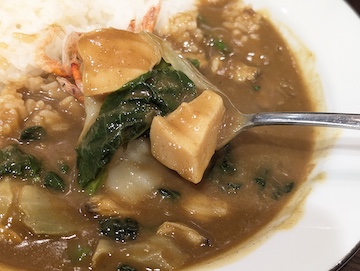 桜えびとあさりの春野菜カレー（春野菜）