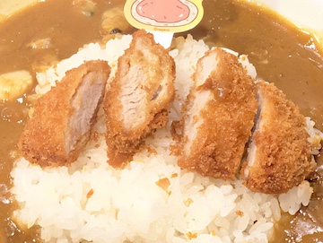 オリジナル島カレー（ヒレカツ）