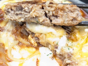 西条てっぱんナポリタン炙りチーズハンバーグ（感想）