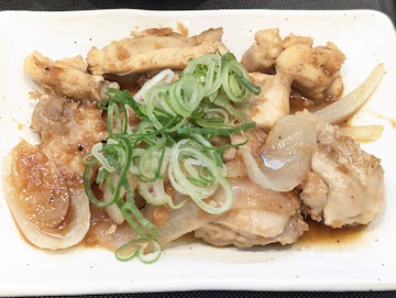 鶏のバター醤油炒め定食（詳細）