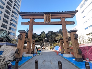 二荒山神社（鳥居）