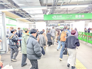 ハチ公改札（改札口）