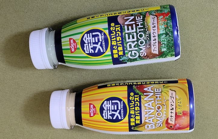 完全メシ　バナナスムージー（バナナ&マンゴー）47本 完全メシ】日清食品 バナナスムージー 235ml×12本 バナナ