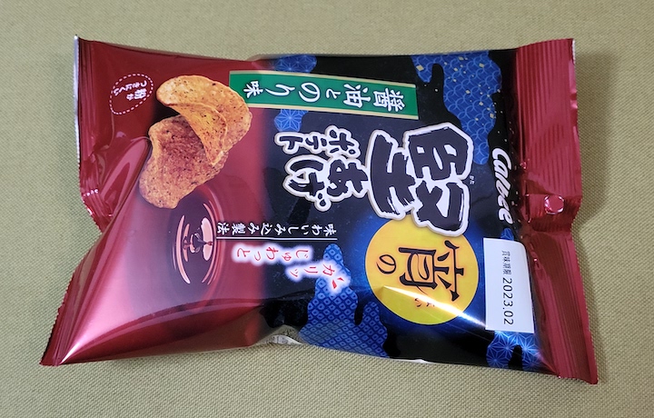 【非売品　新品未使用品】伝統工芸品　堅あげポテト　コラボ　津軽びいどろ 30525-1512-