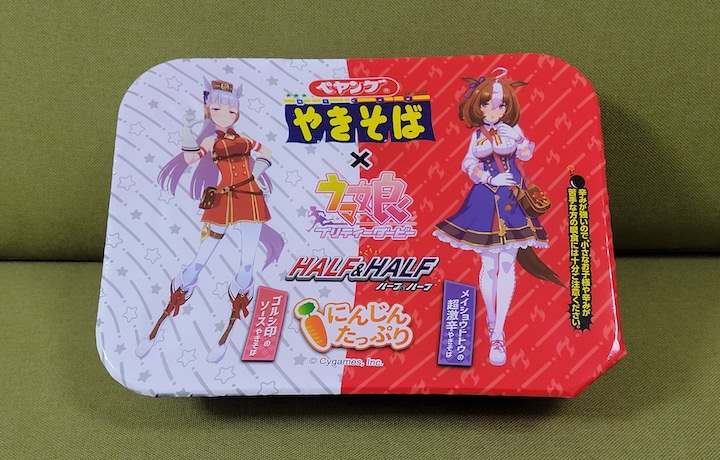 ペヤング ゴルシ印のソースやきそば×メイショウドトウの超激辛