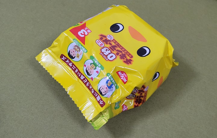 0秒チキンラーメン ミニ 3食パック | ふくろうぷらざ