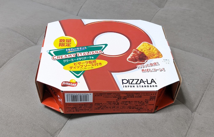 トルティーヤチップス クリーミーイタリアーナ味（ピザBOX