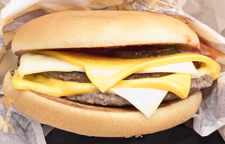 チーズチーズダブルチーズバーガー（2025年8月）