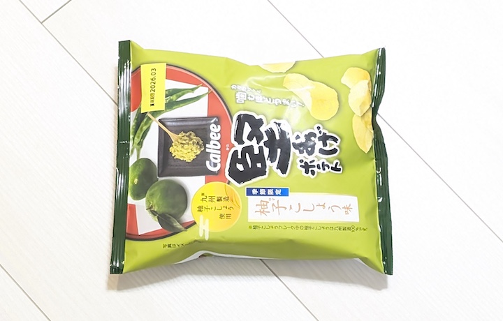 カルビー 堅あげポテト 柚子こしょう味