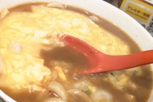 CoCo壱番屋 豚玉あんかけカレーうどん