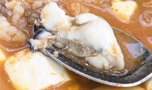松屋の期間限定メニュー（2025年12月）牡蠣入り牛豆腐キムチチゲ