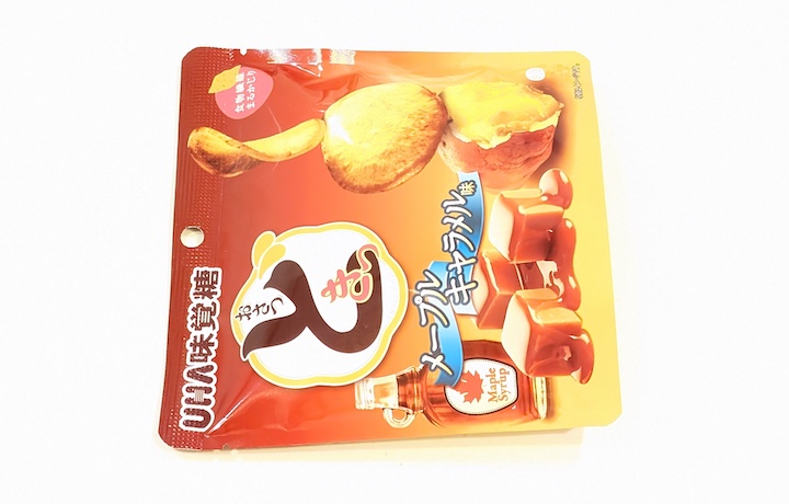 UHA味覚糖 おさつどきっ メープルキャラメル味