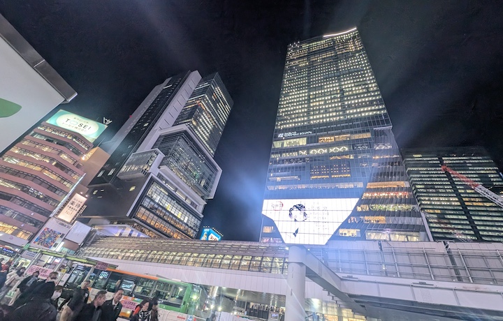 渋谷駅の改札口（出口）