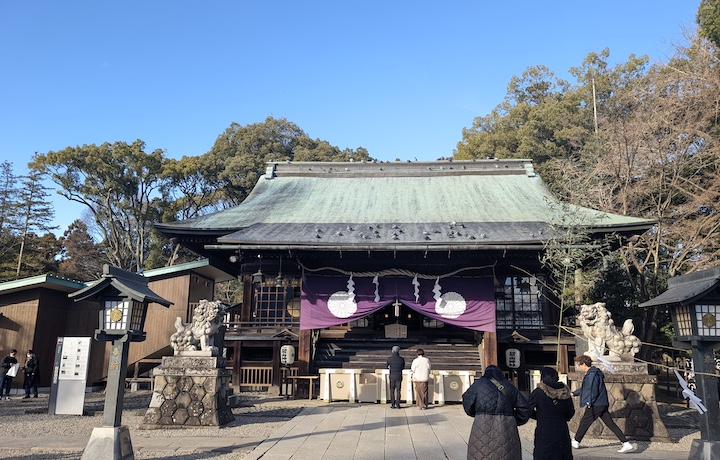 二荒山神社で令和7年の年末詣