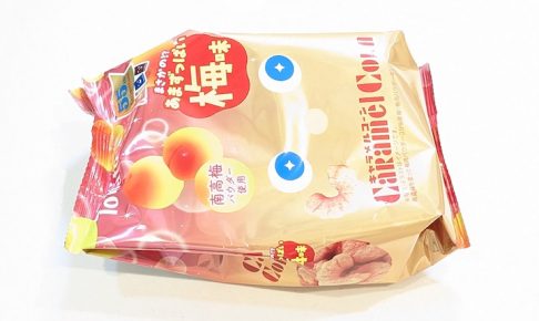 東ハト キャラメルコーン・梅味