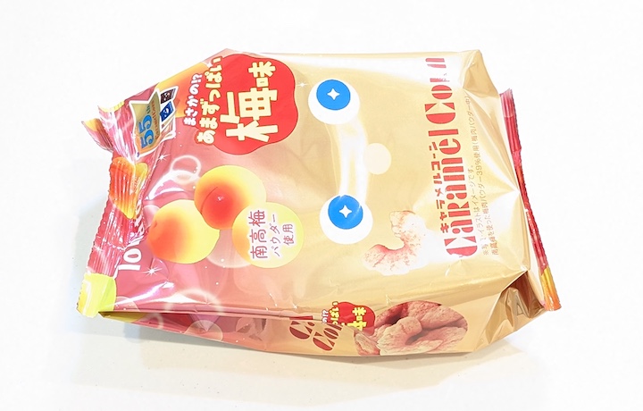 東ハト キャラメルコーン・梅味