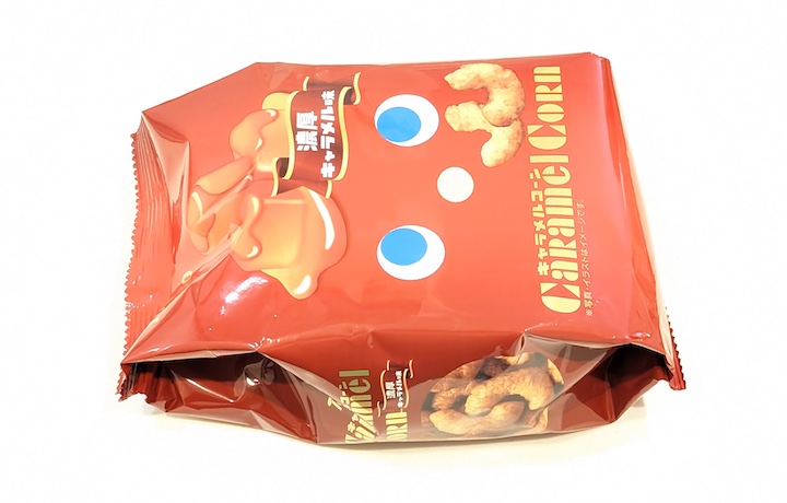 東ハト キャラメルコーン 濃厚キャラメル味（期間限定）