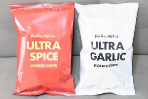 山芳 ポテトチップス ULTRA SPICE/ULTRA GARLIC（ファミリーマート）