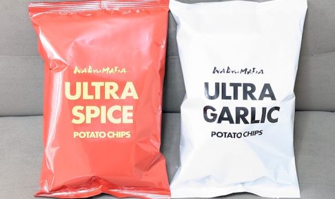 山芳 ポテトチップス ULTRA SPICE/ULTRA GARLIC（ファミリーマート）