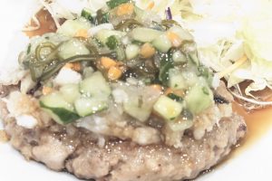 松屋の店舗限定メニュー やたら漬ハンバーグ定食（2026年5月5日）