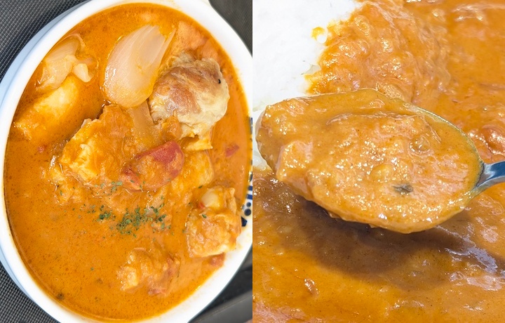松屋の期間限定メニュー バターチキンカレーとクリームバターカレー