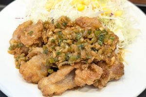 松屋の店舗限定メニュー 油淋鶏定食（2026年5月26日）