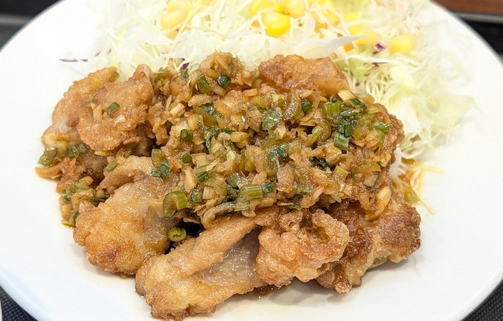 松屋の店舗限定メニュー 油淋鶏定食（2026年5月26日）