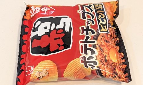 ひざつき製菓 赤から ポテトチップス ビビンバ風味