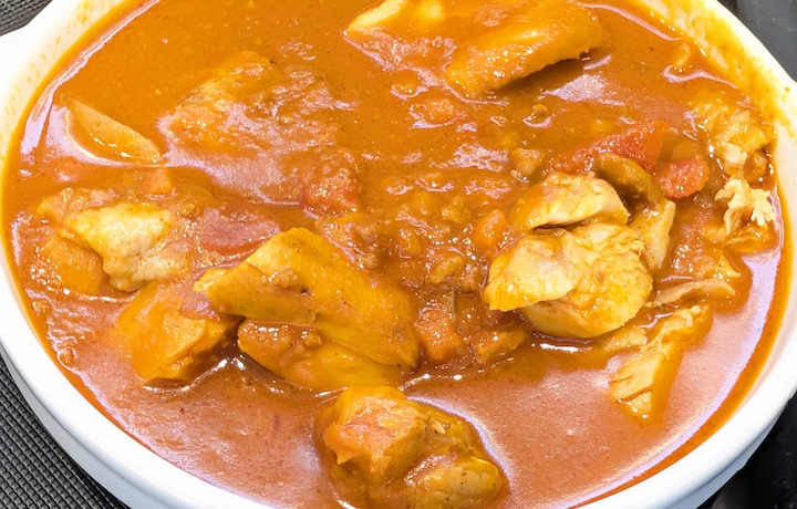 松屋の期間限定メニュー ネオトマトごろごろチキンカレー（2026年6月9日）