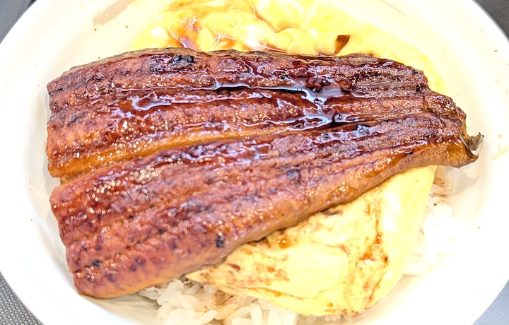 松屋の定番の期間限定メニュー「うな丼」（2026年6月23日）