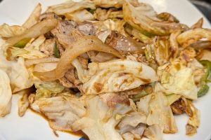 松屋の「回鍋肉」と「豆乳ぷりん」（2026年7月14日）
