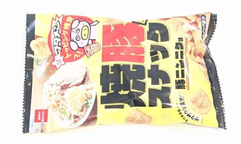おやつカンパニー 焼豚風スナック（豚ニンニク味）
