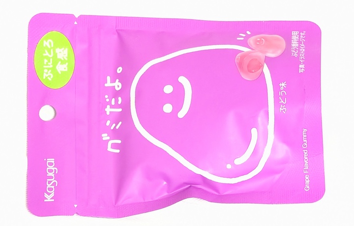 春日井 グミだよ。ぶどう味