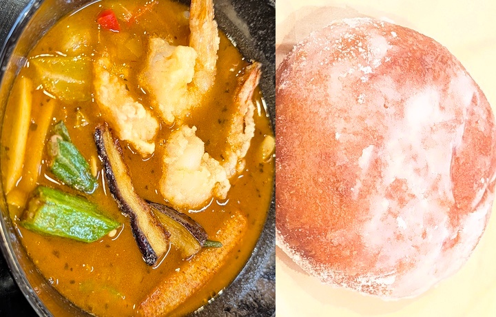 ＣｏＣｏ壱番屋 「トムヤムクンスープカレー」＆「もちっと揚げあんぱん」
