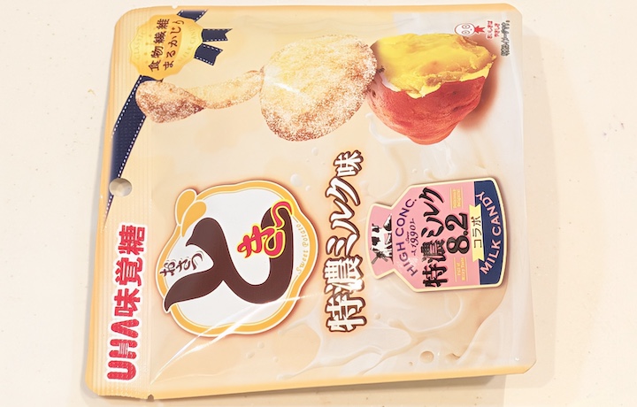 UHA味覚糖 おさつどきっ 特濃ミルク味